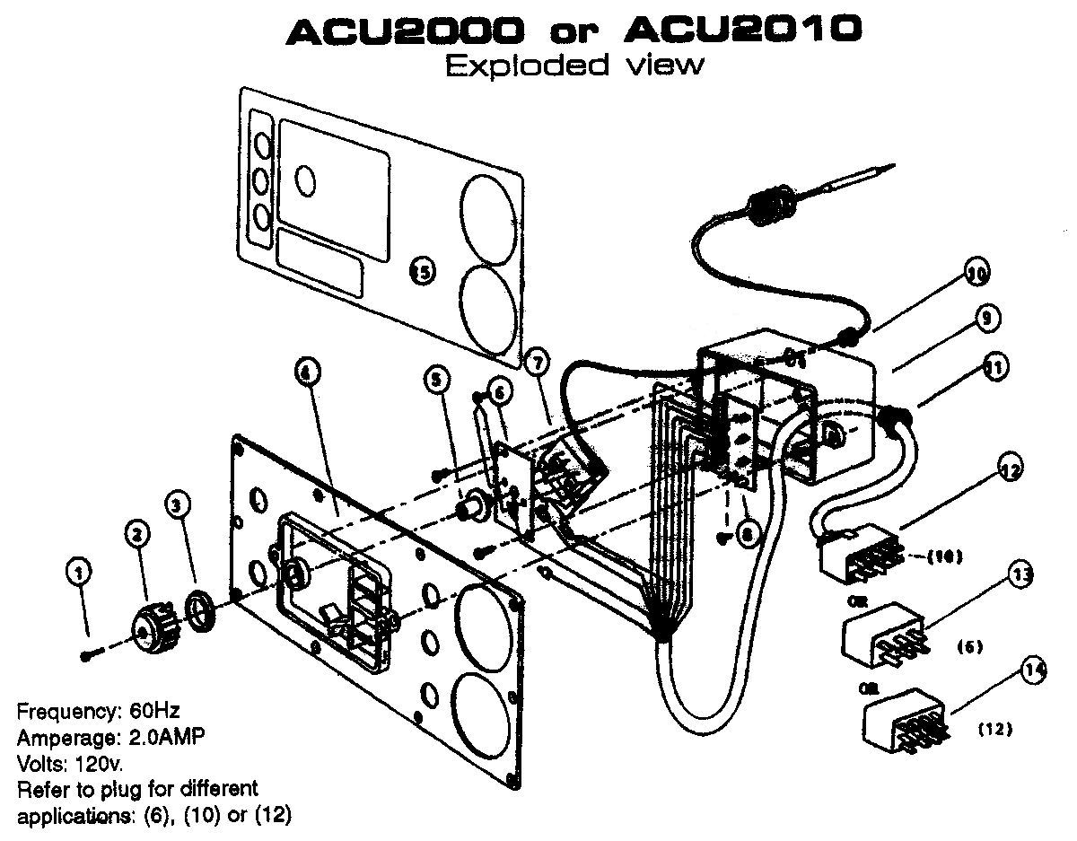 ACU2010 Spa Topside Control, Hot Tub Control, Spa Control, Spa Controls
